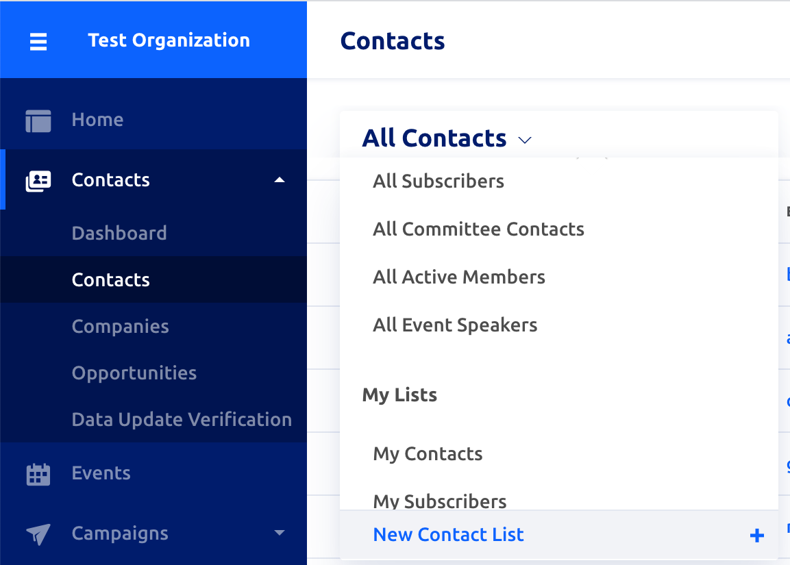 Managing your Contacts: Individual Contact and Company Profiles